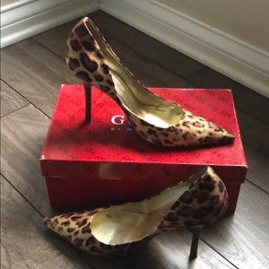 GUESS By Marciano Leopard Heels